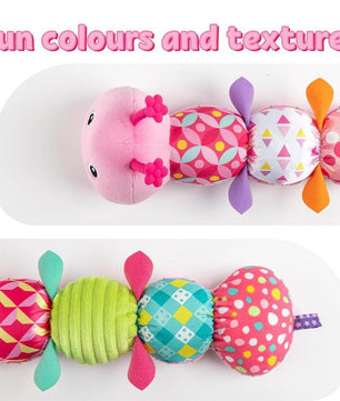 Soft Stuffed Caterpillars Musical Toy, 1 Count Baby Infant Musical Stuffed Soft Animal Toy, Birthday Gift for Baby Girl & Boy, Kids Toys