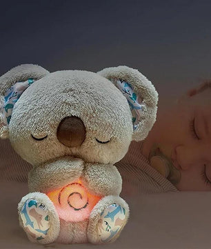 Cute Soothing Koala Calming Anxiety Relief Breathing Koala Bear Toy Sleep Buddy Plush Doll with Lights