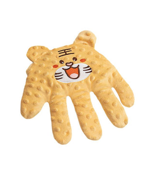 Baby Soothing Palm, Red Bean Stuffed Automatic Baby Patting Hand Soft Sleeping Pacify Toy