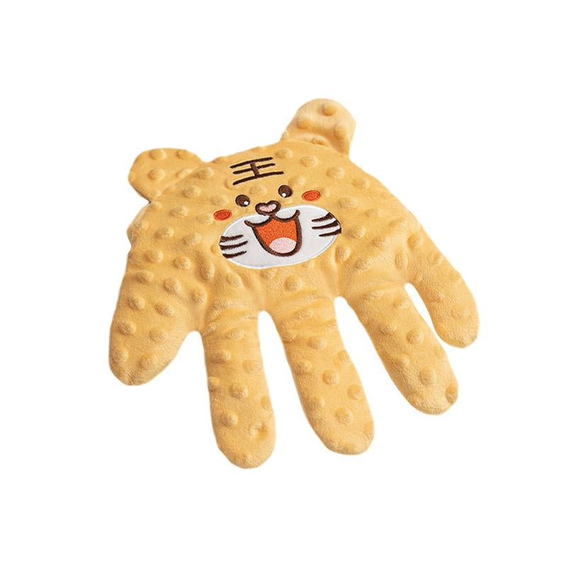 Baby Soothing Palm, Red Bean Stuffed Automatic Baby Patting Hand Soft Sleeping Pacify Toy