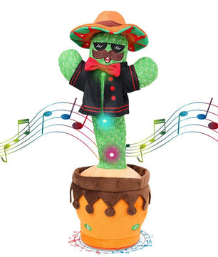 2024 Dancing Cactus Toy,Singing,Mimicking Repeating & Recording, Lighting up Interactive Toys, Plush Toys for Chrismats Gift Set A3