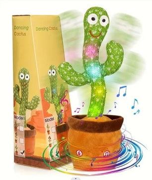 2024 Dancing Cactus Toy,Singing,Mimicking Repeating & Recording, Lighting up Interactive Toys, Plush Toys for Chrismats Gift Set A3