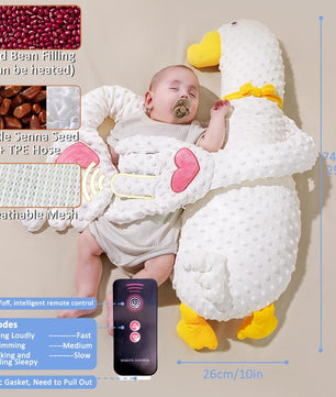 Baby Patting Soothing Pillow Palm - Soft Stuffed Toy for Toddlers, Remote Control, Animals-Shaped Sleeping Aid with Soft Touch and Calming Features #Cozyvibes