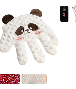 Baby Soothing Palm, Red Bean Stuffed Automatic Baby Patting Hand Soft Sleeping Pacify Toy