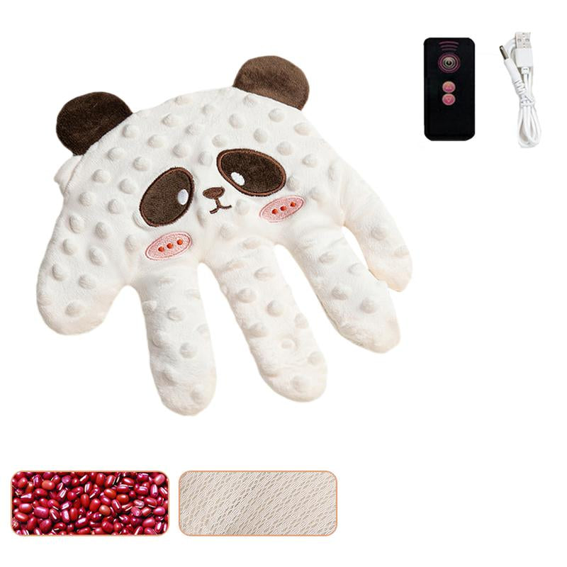 Baby Soothing Palm, Red Bean Stuffed Automatic Baby Patting Hand Soft Sleeping Pacify Toy