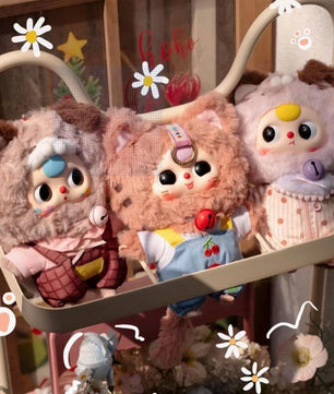Baby Three Kitten Wardrobe Plush Pendent Series Blind Box