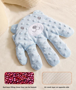 Baby Soothing Palm, Red Bean Stuffed Automatic Baby Patting Hand Soft Sleeping Pacify Toy
