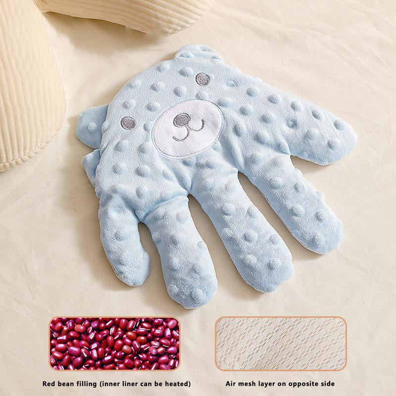Baby Soothing Palm, Red Bean Stuffed Automatic Baby Patting Hand Soft Sleeping Pacify Toy