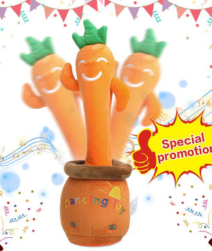 2024 Dancing Cactus Toy,Singing,Mimicking Repeating & Recording, Lighting up Interactive Toys, Plush Toys for Chrismats Gift Set A3