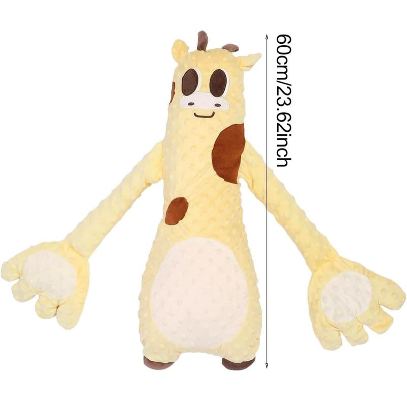Baby Sleep Soother, Automatic Palm Patting Plush Pillow for Toddlers, Fawn-Shaped Sleeping Aid, Soft Stuffed Animal for Infants, Calming Companion for Naptime and Bedtime Yellow