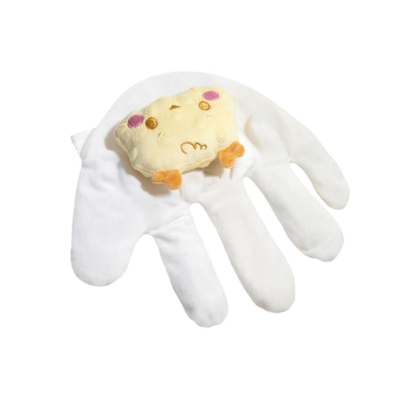 Baby Soothing Palm, Red Bean Stuffed Automatic Baby Patting Hand Soft Sleeping Pacify Toy