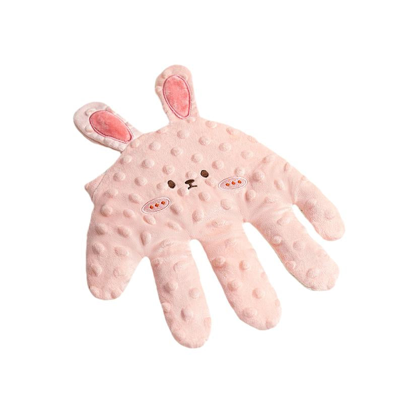 Baby Soothing Palm, Red Bean Stuffed Automatic Baby Patting Hand Soft Sleeping Pacify Toy