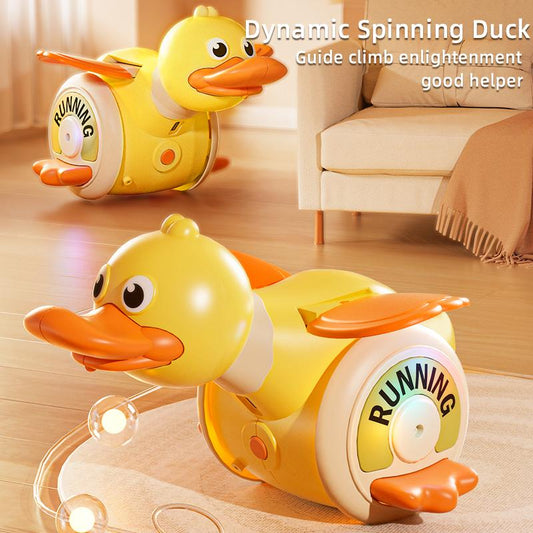 Children Toys Duck, Kids Musical Play Toys, Duck Toys with Music & Lights, Light up Learning Toys, Sensory Dancing Crawling Kids Toy, Easter Basket Stuffers Gifts
