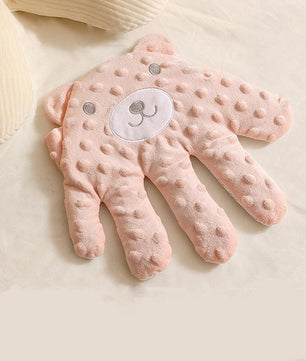 Baby Soothing Palm, Red Bean Stuffed Automatic Baby Patting Hand Soft Sleeping Pacify Toy