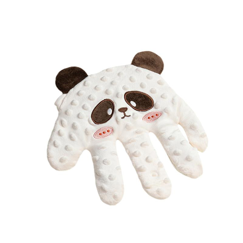 Baby Soothing Palm, Red Bean Stuffed Automatic Baby Patting Hand Soft Sleeping Pacify Toy