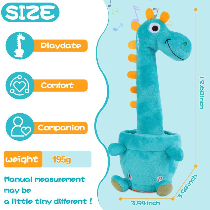 2024 Dancing Cactus Toy,Singing,Mimicking Repeating & Recording, Lighting up Interactive Toys, Plush Toys for Chrismats Gift Set A3