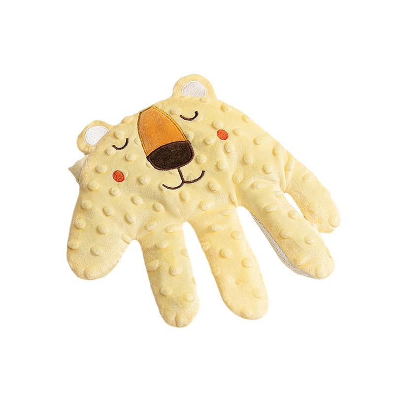 Baby Soothing Palm, Red Bean Stuffed Automatic Baby Patting Hand Soft Sleeping Pacify Toy