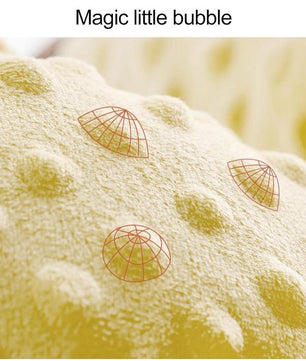Baby Sleep Soother, Automatic Palm Patting Plush Pillow for Toddlers, Fawn-Shaped Sleeping Aid, Soft Stuffed Animal for Infants, Calming Companion for Naptime and Bedtime Yellow