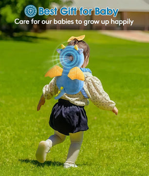 Babybond Baby Head Protector Pad - Adjustable Safety Cushion Backpack for Infants & Toddlers, Head Protection for Learning to Walk