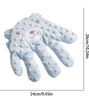Baby Soothing Palm, Red Bean Stuffed Automatic Baby Patting Hand Soft Sleeping Pacify Toy