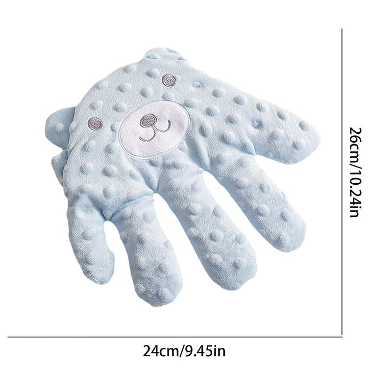 Baby Soothing Palm, Red Bean Stuffed Automatic Baby Patting Hand Soft Sleeping Pacify Toy