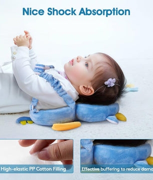 Babybond Baby Head Protector Pad - Adjustable Safety Cushion Backpack for Infants & Toddlers, Head Protection for Learning to Walk