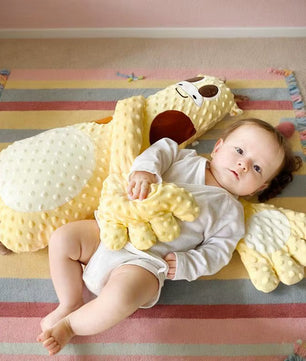 Baby Patter for Sleep 60Cm Baby Startle Prevention Sleep Aid Companion Automatic Palm Patting Sleeping Pillow Soothing Toys