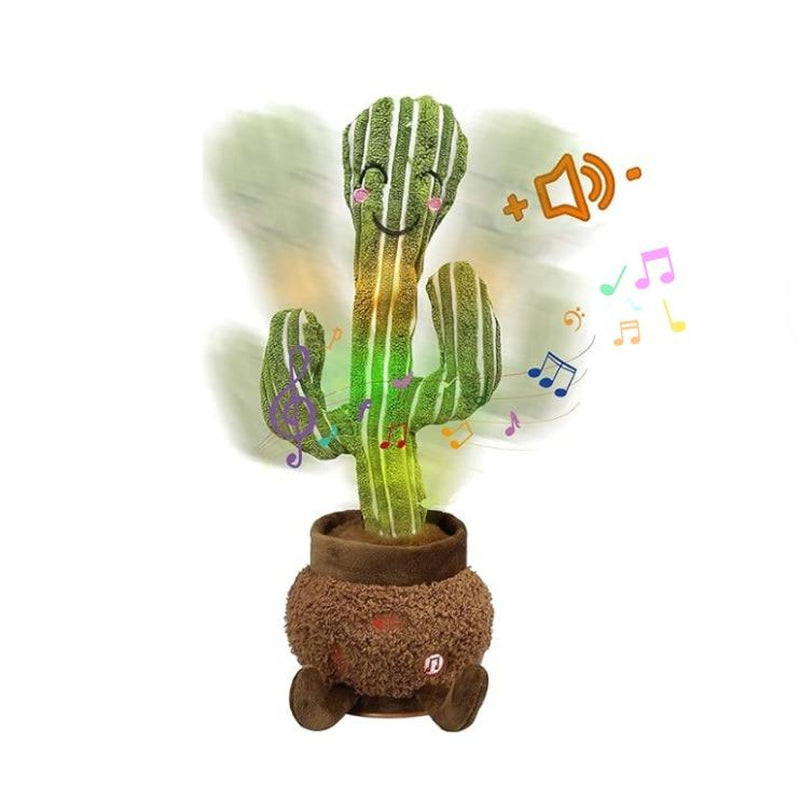 2024 Dancing Cactus Toy,Singing,Mimicking Repeating & Recording, Lighting up Interactive Toys, Plush Toys for Chrismats Gift Set A3