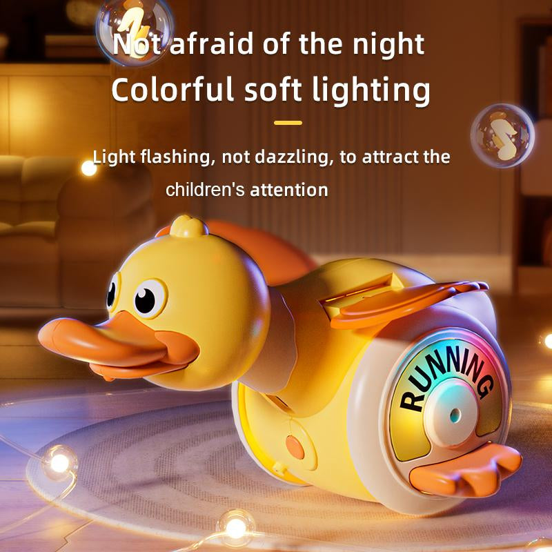 Children Toys Duck, Kids Musical Play Toys, Duck Toys with Music & Lights, Light up Learning Toys, Sensory Dancing Crawling Kids Toy, Easter Basket Stuffers Gifts